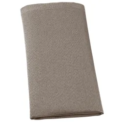 ERWIN M. Serviette Ambita Satin; 50x50 cm (BxL); taupe; 6 Stück / Pack
