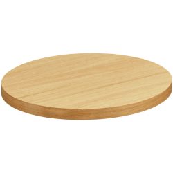 VEGA Indoor-Tischplatte Sumba rund; 80 cm (Ø); eiche/natur; rund