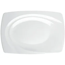 VEGA Platte Vilano rechteckig; 28x19 cm (LxB); weiss; rechteckig; 6 Stück / Pack