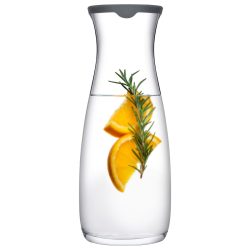 Pasabahçe Glas-Karaffe Amphora; 1180 ml, 7.9x25 cm (ØxH); transparent; 6 Stück / Pack
