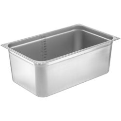VEGA GN-Behälter Premium 1/1; GN 1/1, 25000 ml, 53x32.5x20 cm (LxBxT); silber