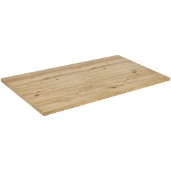 VEGA Indoor-Tischplatte Maliana rechteckig; 120x80 cm (LxB); wildeiche; rechteckig