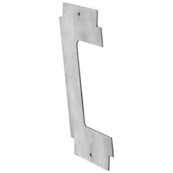 VEGA Steckblech Ardenna; 29x22.5x0.3 cm (LxBxH); silber; 2 Stück / Pack