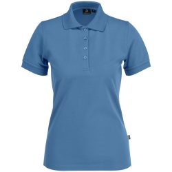 JOBELINE Damen Poloshirt Fly Kurzarm; Kleidergrösse M; rauchblau