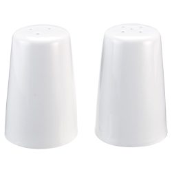 PULSIVA Salz-/Pfefferstreuer Set Lauda; 5x7.5x5 cm (BxHxT); weiss; 6 Set / Pack