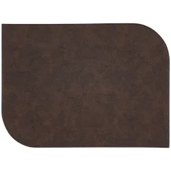 ERWIN M. Tischset Shana 2 runde Ecken; 32.5x44 cm (BxL); braun/taupe; rechteckig; 6 Stück / Pack