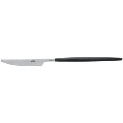 VEGA Menümesser Turin; 24.5 cm (L); edelstahl/schwarz, Griff schwarz; 12 Stück / Pack