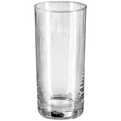 Krosno Longdrinkglas Krista Deco; 350 ml, 7x15 cm (ØxH); transparent; 6 Stück / Pack
