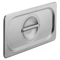 PULSIVA GN-Deckel 1/3 Profi; GN 1/3, 32.7x17.6 cm (LxB); edelstahl