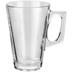 Pasabahçe Latte Macchiato Glas Vela; 250 ml, 10.4x11.2 cm (ØxH); transparent; 12 Stück / Pack