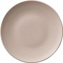 HEART&SOUL Teller flach Pine Relief rund coup; 28x3 cm (ØxH); rosé; rund; 6 Stück / Pack