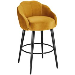 VEGA Barstuhl Malea; 57x53x99 cm (BxTxH); gold