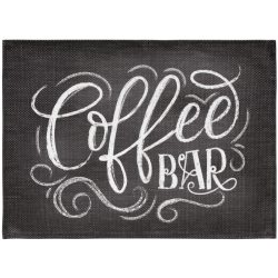 ERWIN M. Tischset Tenoris Coffee; 33x45 cm (BxL); schwarz; 4 Stück / Pack