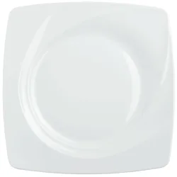 VEGA Teller flach Vilano; 27x27 cm (LxB); weiss; quadratisch; 6 Stück / Pack