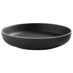VEGA Teller tief Ossori; 800 ml, 21x4.5 cm (ØxH); dunkeltaupe; rund; 6 Stück / Pack