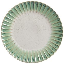 VEGA Teller flach Flora; 33.8x3.4 cm (ØxH); grün/beige; rund; 4 Stück / Pack