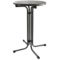 PULSIVA Stehtisch Circle; 80x110 cm (ØxH); anthrazit; rund