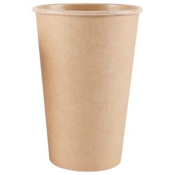 NATUREStar Trinkbecher Kraft Bio; 300 ml, 8x11.2 cm (ØxH); braun; 50 Stück / Pack