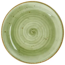 VEGA Teller Nebro flach; 20 cm (Ø); hellgrün; rund; 6 Stück / Pack