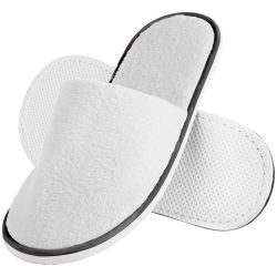 ERWIN M. Hotelslipper Lance geschlossen; Schuhgrösse universal; weiss; 10 Paar / Pack