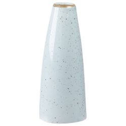 Churchill Vase Stonecast Duck Egg; 12.5 cm (H); hellblau/braun; rund; 6 Stück / Pack