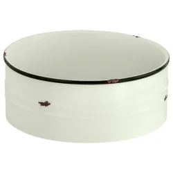 VEGA Schale Liron rund; 1200 ml, 18x6.5 cm (ØxH); cremeweiss/schwarz; rund; 3 Stück / Pack