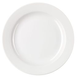 PULSIVA Teller Joy 2.0 flach; 21 cm (Ø); weiss; rund; 6 Stück / Pack