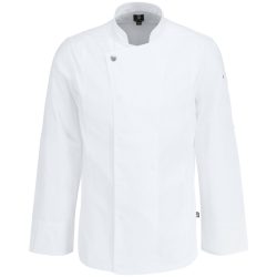 JOBELINE Herren Kochjacke Carter Langarm; Kleidergrösse 46; weiss
