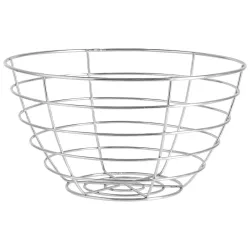 VEGA Brot-/Obstschale Magra; 30x16 cm (ØxH); silber; rund