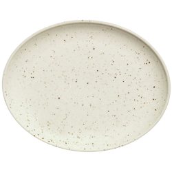VEGA Platte Alessia oval; 28x22x2.7 cm (LxBxH); beige; oval; 3 Stück / Pack