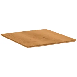 VEGA Indoor-Tischplatte Acerios quadratisch; 80x80x2.5 cm (LxBxH); wildeiche; quadratisch