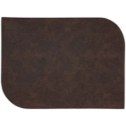 ERWIN M. Tischset Shana 2 runde Ecken; 32.5x44 cm (BxL); braun/rostbraun; rechteckig; 6 Stück / Pack