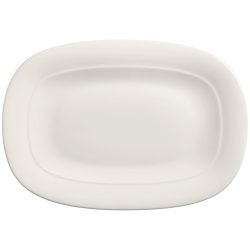 VEGA Platte Premiora oval; 26.5x18.5x2.5 cm (LxBxH); cremeweiss; oval; 12 Stück / Pack