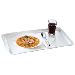 PULSIVA Kantinentablett; GN 1/1, 53x32.5 cm (LxB); grau; rechteckig; 12 Stück / Pack