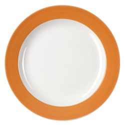 PULSIVA Teller Joy 2.0 flach; 21 cm (Ø); orange; rund; 6 Stück / Pack