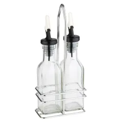 APS Essig- & Öl-Menage; 120 ml, 5.5x24 cm (BxH); transparent