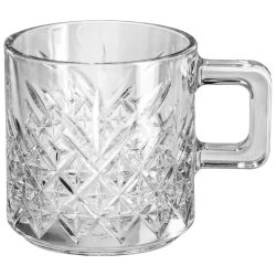 Pasabahçe Kaffee-/Glühweinglas Timeless; 195 ml, 8x7.8 cm (ØxH); transparent; 2 Stück / Pack