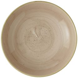 Churchill Coupeteller tief Stonecast Truffle; 1136 ml, 24.8 cm (Ø); hellbraun/braun; rund; 12 Stück / Pack