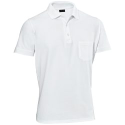 JOBELINE Herren Poloshirt Cato Kurzarm; Kleidergrösse S; weiss