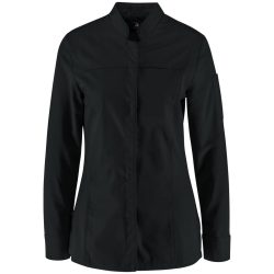 JOBELINE Damen Kochjacke Phoenix Langarm; Kleidergrösse 42; schwarz