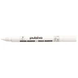 PULSIVA Kreidemarker-Set Copil; Schriftbreite 2 mm; weiss; 3 Stück / Pack
