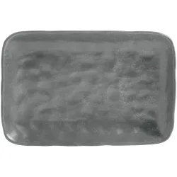 VEGA Platte Arona rechteckig; 27x18x4 cm (LxBxH); anthrazit; rechteckig; 3 Stück / Pack