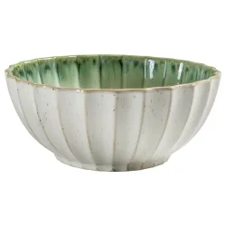 VEGA Schale Flora; 1100 ml, 18.8x7.9 cm (ØxH); grün/beige; rund; 2 Stück / Pack