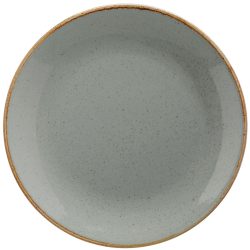 VEGA Teller flach Sidina; 24 cm (Ø); grau; rund; 6 Stück / Pack
