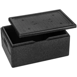 PULSIVA Thermobox GN 1/1 Allround Box Gastro; 40000 ml, 60x40x28.3 cm (LxBxH); schwarz