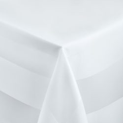 PULSIVA Tischdecke Flair; 100x100 cm (BxL); weiss; rechteckig