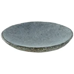 VEGA Teller Panaro flach ; 14x12.5x2 cm (LxBxH); grau; organisch