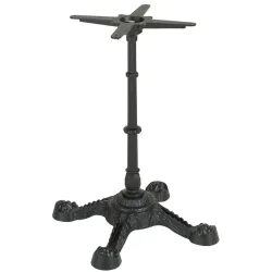 FLAT Tischsäule Regulo Nostalgie; 57x57x72 cm (BxLxH); schwarz