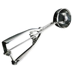 PULSIVA Eisportionierer; 50 ml, 5.6 cm (Ø); silber