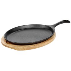 PULSIVA Servierpfanne Smart; 24.5x18 cm (LxB); schwarz; oval